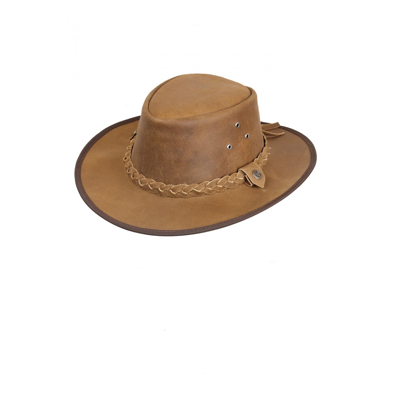 wandelen mechanisme Dijk Australische hoed | leder : Hooley | lederen hoed