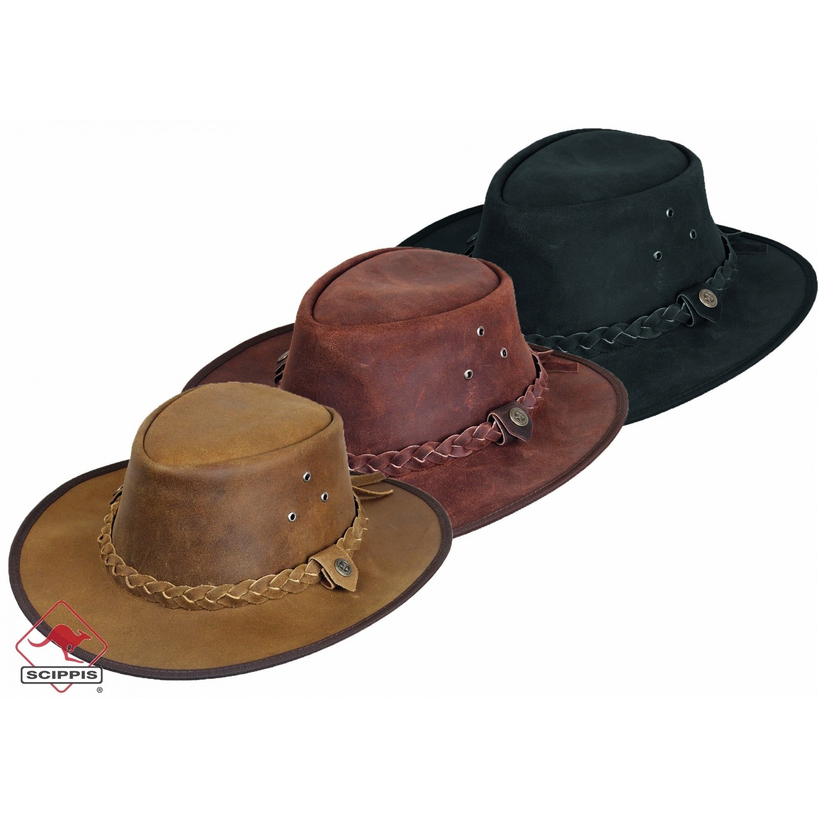 Vrijgevigheid Onderdompeling Zending Australische hoed | leder : Hooley | lederen hoed