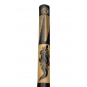 Madera de didgeridoo, incluyendo el DVD que reproduce el didgeridoo