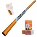 Australian Treasures Didgeridoo ''Natural'' + Wax + DVD