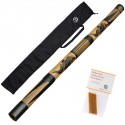 Didgeridoo 120cm - sac de didgeridoo - cire d'abeille