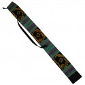 DIDGERIDOO BAG 125 cm - Didgeridoo tas gemaakt van Ikat-stof. Bell Ø 8 cm. Inclusief draagriem
