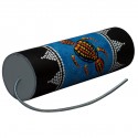 Spring Drum AT- BLTD-25, Thunder Tube – Australian Aboriginal Graphics. 25cm