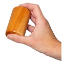 Set shaker in mogano- percussioni manuali - strumento musicale per bambini - leggero - 7.5cm