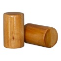Ensemble de shaker en acajou - percussion à main - instrument de musique pour enfants - léger - 7.5cm Ensemble de shaker en acajou - percussion à main - instrument de musique pour enfants - léger - 7.5cm