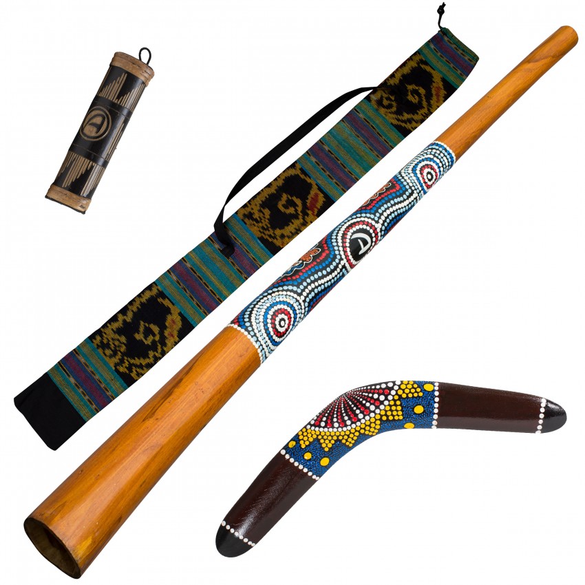 Didgeridoo boemerang shaker
